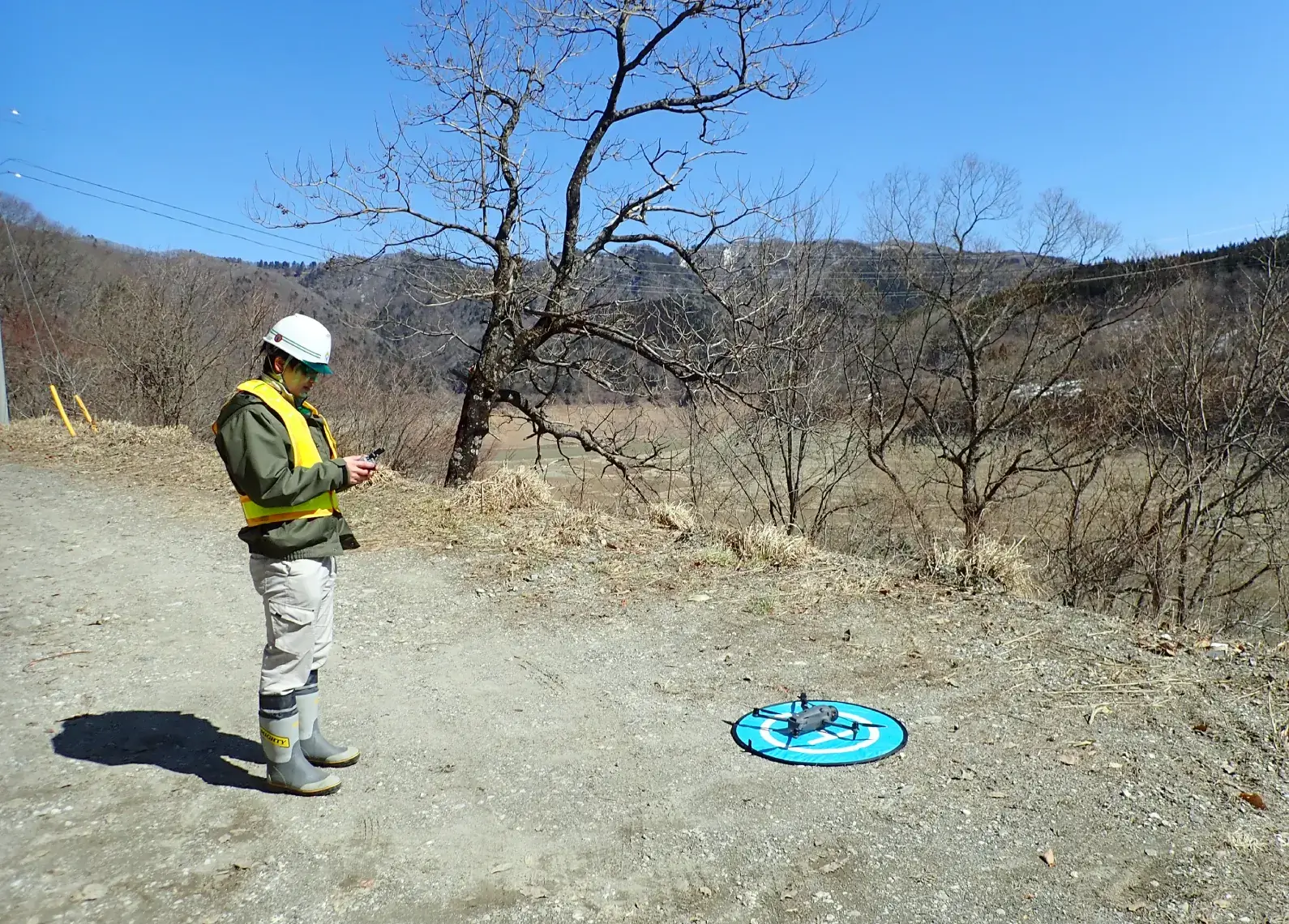 ドローンによる点検